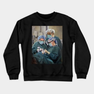 The Masters Apprentice - Oil on canvas  by Avril Thomas - Adelaide / South Australia Artist Crewneck Sweatshirt